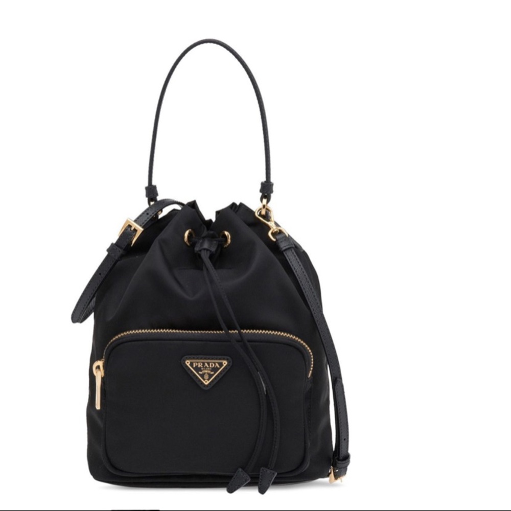 Nylon Prada Duet Shoulder Bag